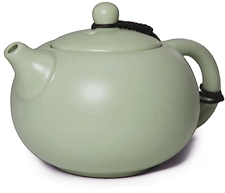 Yxhupot Teekanne 6oz Ru Brennofen China Xishi Topf Gongfu Lose Tee Blau Achat Glasur Eisstück Effekt