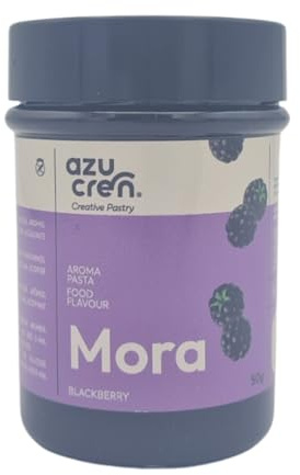 Azucren - Esencia Repostería, Sabor Mora, para Aromatizar y Potenciar tus Postres, deal para las Creaciones Reposteras, 50 Gramos