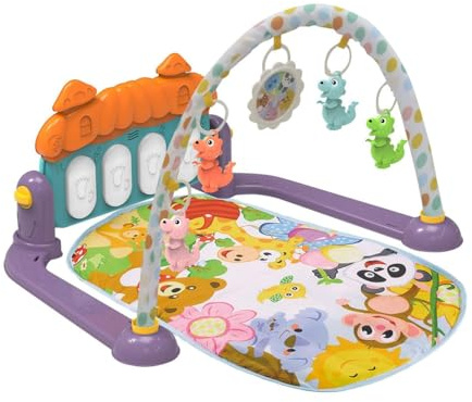 Chipolino Game Arch Zoo Party Crawling Blanket Hanging Toy Light Purple