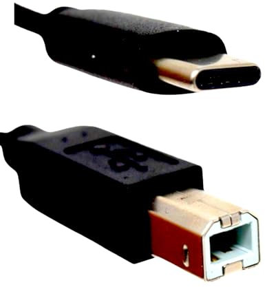 Electoys USB C to Printer Cable | USB C to USB B Cable for HP/Epson/Canon Printer | High-Speed USB-C to USB-B Compatible with MacBook Pro, iMac, XPS, Acer | 1m 2m 3m