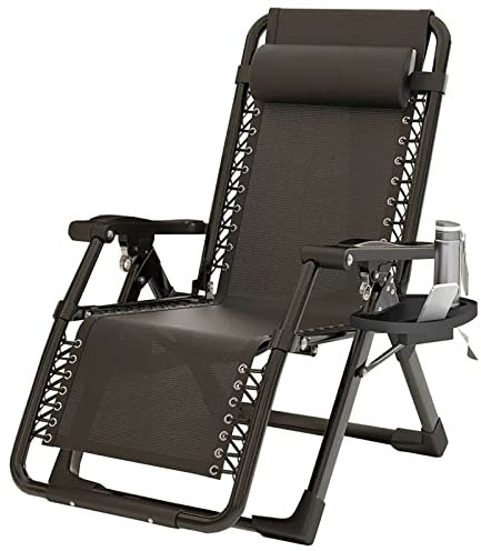 Guyifuny Klappbarer Liegestuhl, Sonnenliege, Chaiselongues, Liegestuhl, Terrassenliegestühle, Verstellbarer Stuhl, klappbarer Liegestuhl für draußen, drinnen, Strand, Büro, Rasen, Hof, Camping, Terr
