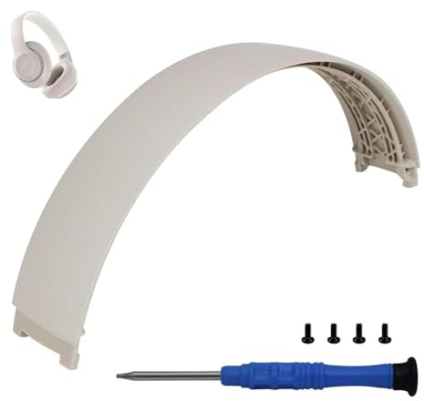 umvowuxa Studio 3.0 (A1914) Bandeau de Remplacement – Kit de Réparation Arceau Compatible avec Studio 3 & 2 sans Fil (B0500/B0501) et Studio Pro (A2924) –Blanc grès