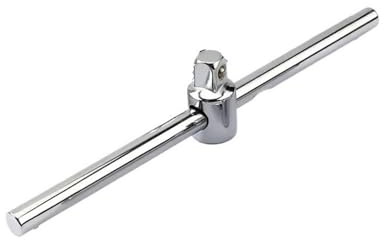 RTRCAGAKM Clé à Douille en matériau CRV 1/4 3/8 1/2 Extension de clé à Douille coulissante Barre en T Outils de réparation Automobile Manchon Clé à Barre coulissante(3-8 inch)
