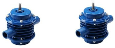 SOIMISS 2 Stck. Wasserpumpe Wasser pumpen klein für selbstansaugende Wassertransferpumpe Tauchpumpe tiny pump water pump Tauchteichpumpe Pumpe aus Kunststoff Technische Kunststoffe Blue