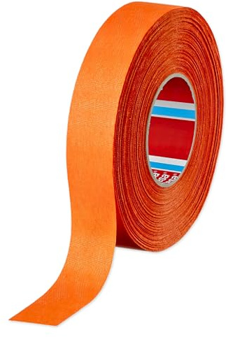 Fabricado con 51036 PET cinta adhesiva cables protección contra la abrasión altas temperaturas máxima flexibilidad sin disolventes ideal para aplicaciones de motor (naranja_ 25 mm x 25 metros)