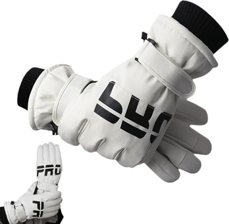 Manoplas de nieve | Manoplas de esquí Para Condiciones De Frío - Pantalla Táctil Guantes antideslizantes para hombres mujeres Ciclismo Deportes Deportes Al Aire Libre Conducción