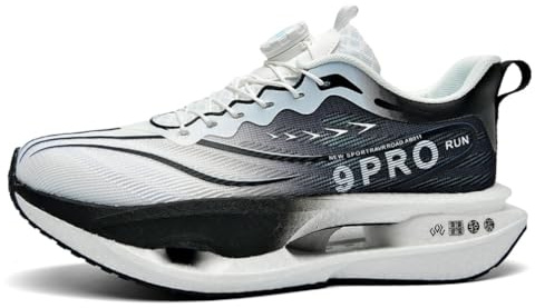 IFIKK Zapatos deportivos para niños con placa de carbono transpirable atletismo zapatillas de correr para niñas zapatos de carretera zapatos para niños, 36 EU