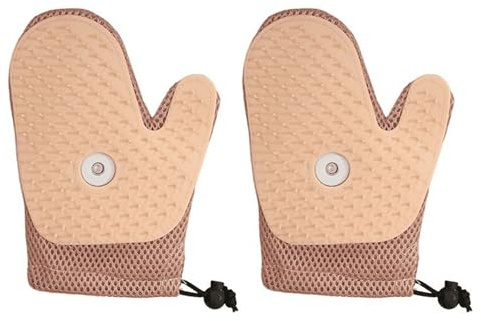 Oxtxuzdm Ergonomische Tierhaarentfernungshandschuhe mit antistatischem Spray-Design, Fell-Massagehandschuh für bequeme Katzenpflege, Haustier-Enthaarungshandschuhe