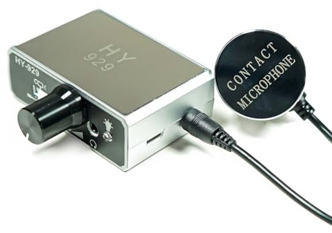 GiDaCom Microfono da Parete Professionale – Ascolta Attraverso i Muri con Filtri Avanzati, Microfono ad Ago – Ideale per Sicurezza, Privacy, Ufficio e Investigazione (ACOUSTIC HY929)