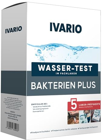 IVARIO Bakterien Plus Wassertest für Trinkwasser