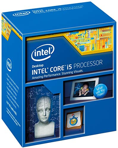 Intel CPU desktop i5-4590 SR1QJ Socket H3 LGA1150 CM8064601560615 BX80646I54590 BXC80646I54590 3.3GHz 6MB 4 core processore (rinnovato)
