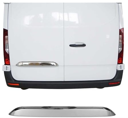 OMAC Kofferraumöffner Griff kompatibel mit Mercedes Sprinter 907 910 2018-2026 Edelstahl Chrom