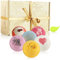 Robin Goods® 6-teiliges Badekugeln-Set - Aromatherapie für die Feiertage - Badebomben - Geschenkset für Muttertag, Valentinstag und Geburtstag (06 Stück - Badekugeln)