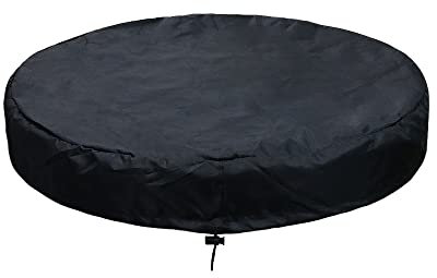 55 Gallon Drum Lid Cover Fits Most Water Barrel and Trash Can Waterproof