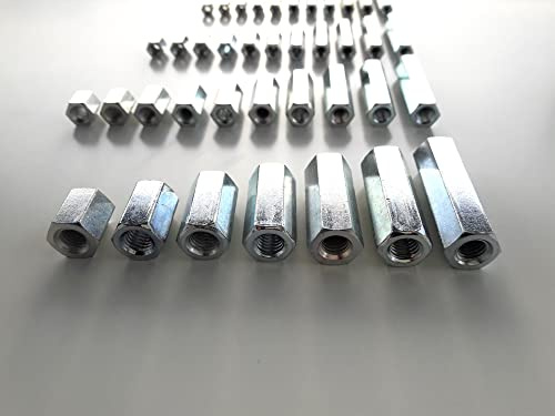 abstandsbolzen distanzmuffe abstandshalter M3 x 5 mm - 10 Stück