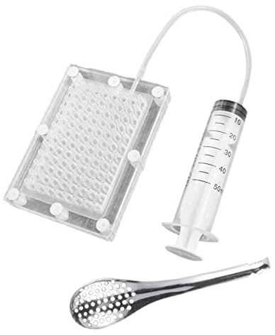 loensy Gastronomy Maker Fish Roe Spherification Dropper with & Spoon Kitchen Gadgets