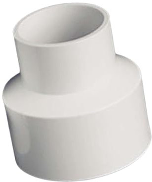 perfk Staubabsaugungs-Reduzierstück, Rohrverbinder, Vakuumschlauch-Adapter, Vakuumschlauch-Armaturen, Ersatzteile, Staubsauger-Zubehör, 50mm bis 75mm