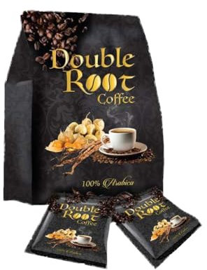 6 Sachets Super Life Double Root Coffee Arabica Café Soutien Énergie