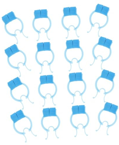HAPINARY Pinzas Para Tapón Nasal Profesional 16 Unidades Tamaño Estándar Elevadoras Nasales Antideslizantes Para Cuidado Nasal Uso Diario Portátil