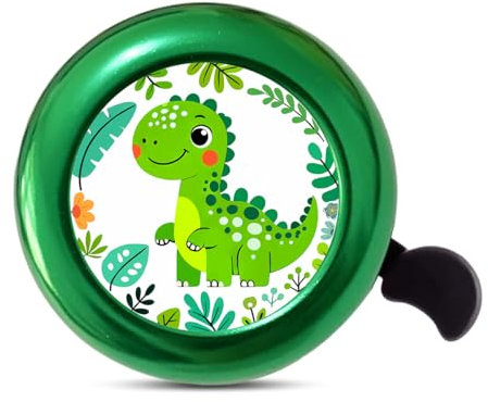 Kinder Fahrradklingel Kinderfahrradklingel Kinderfahrrad Kinderfahrrad Kinderfahrradklingel Jungen Mädchen Einhorn Dino Feuerwehr Meerjungfrau Fahrradzubehör Kinder (Dinosaurier)