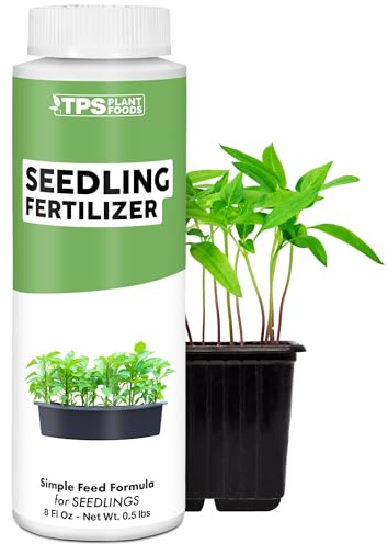 Seedling Fertilizer – Liquid Plant Food for Strong Root Development & Healthy New Growth, 8 oz