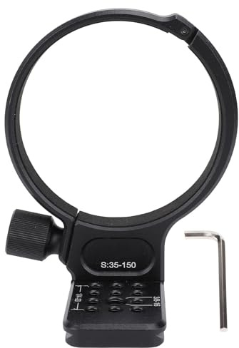 Anneau de Montage pour trépied pour Objectif SAMYANG AF 35 150 mm, Collier de Montage pour trépied en Alliage d'aluminium avec Plaque à dégagement Rapide, Plaque à dégagement