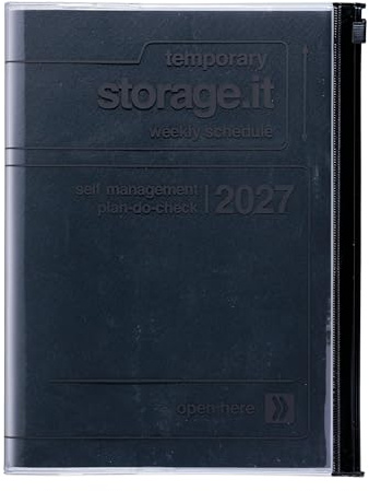 MARK'S 2026/27 Diary A5 Storage.it // Black