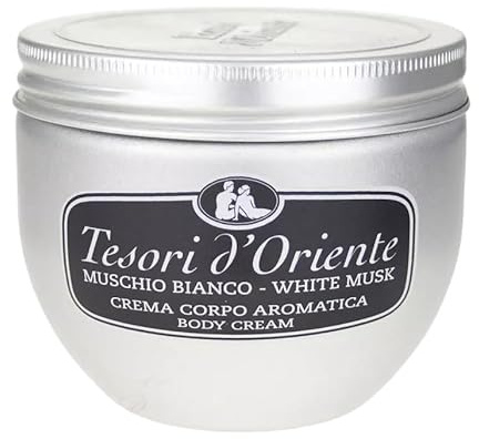 Tesori d'Oriente Körpercreme Muschio Bianco Weißer Moschus, 300ml