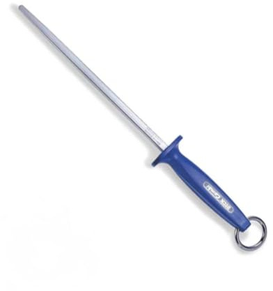 F. DICK Wetzstab, COMBI 2K (Wetzstahl 25 cm I 2 Seiten Feinzug / 2 Seiten poliert I Messerschärfer viereckig I magnetisiert, verchromt I Made in Germany) 73882250-66