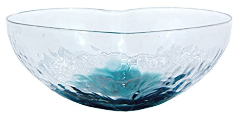 QINGGANGLING999 Saladier Verre Salade de Fruits Bol en Forme de Cristal en Forme de Cristal en Forme de Cristal coloré Bols à Salade (Color : S)