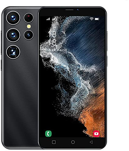 Smartphone Ohne Vertrag Handy, SnHey 5,0 Zoll Günstig Handys, 16GB ROM(Skalierbar auf 128GB), Dual SIM Dual Standby (A22Ultra-Black)