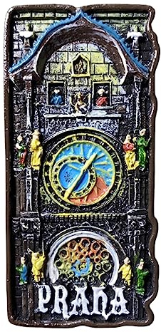 Prager Astronomische Uhr Tschechische Republik Kühlschrankmagnet Reise Souvenir 3D Kühlschrank Dekoration Magnet Aufkleber Handwerk Kollektion