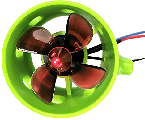Irfora 1000KV bürstenloser Unterwassermotor im Uhrzeigersinn mit 4-Blatt-Propellern 12-24V wasserdichter Elektromotor-Antriebsmotor für RC-Köderboot-Nestschiff