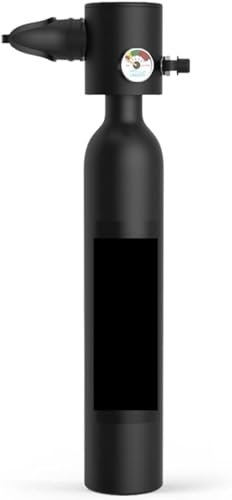 KANBUN Équipement de plongée Mini équipement de plongée Réservoir Bouteille de plongée Cylindre d'oxygène Ensemble de plongée en apnée avec Adaptateur Fabriqué en Chine