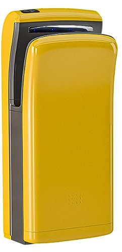 YJKKZQLB Asciugamani Elettrico a induzione Completamente Automatico per Bagno, Getto bifacciale, Asciugamani Elettrico ad Alta velocità, Selezione Multicolore Commerciale, E