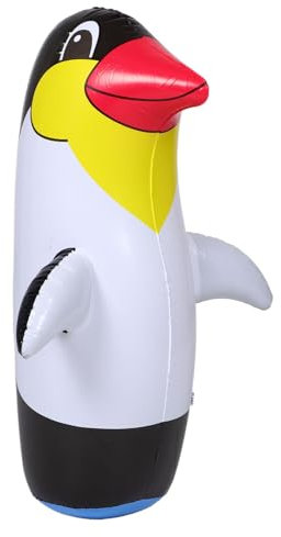 GLSTOY Inflatable Penguin Toy 70cm Kids Cartoon Figurine Interactive Outdoor Garden Decoration Child Play Toy Random Base Color