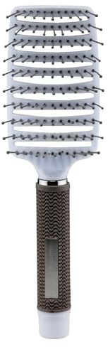 Evergreen Labs Cepillo esquelético para pelo, sin tirones, para pelo fino, medio y grueso, cepillo desenredador, para rizos, para mujer y hombre