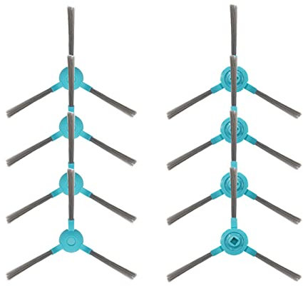 ZWTPGKRD 8 pz/set Lavabile Spazzola Laterale Per Conga 1290 1390 Robot Aspirapolvere Spazzatrice Sostituzioni Parte Famiglia
