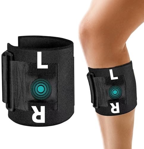 Fascia Ginocchio Ortopedica Fascia per Nervo Sciatico Ginocchio Ortesi Fascia per Ginocchio Dolorante Tutore per Ginocchio Regolabile Traspirante Unisex Può Essere Utilizzato per Alleviare la Sciatica