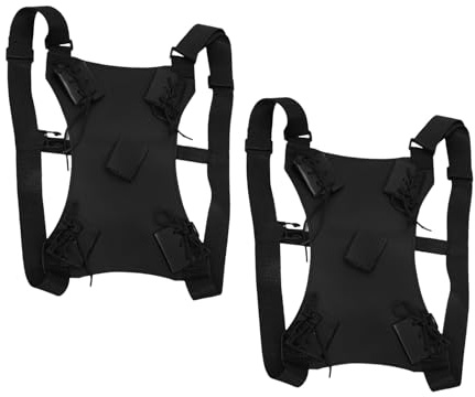 Toddmomy Bolsa para Espadas de Cosplay y Esgrima 2 Piezas Correas de Cuero Ajustables para Hombro y Espalda, Funda Multifunción para Almacenamiento y Transporte en Eventos Medievales
