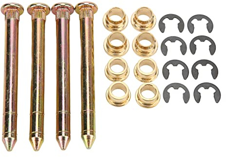 KIMISS Kit 20 Boccole per Perno Cerniera Porta 862793 Set di Ricambio in Acciaio Zincato per Porte Anteriori Bronco