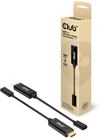 CLUB3D HDMI to USB Type-C 4K60Hz Active Adapter St/B