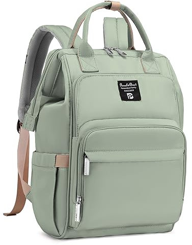 Pomelo Best Baby Wickelrucksack macaron Wickeltasche Rucksack mit wasserdicht Wickelunterlage Große Kapazität Reiserucksack für Unterwegs