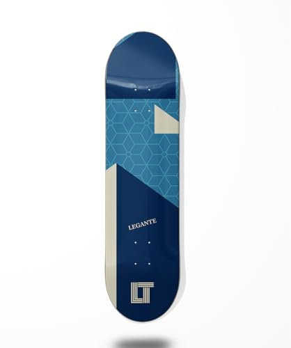 Legante Skateboard Skateboard Deck - Moke Blue 8.125
