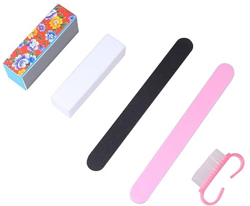 CALLARON 10 Stück Maniküre-werkzeugset Buffer Für Nägel Nagelschleifstange Polierpuffer Nagelfeile Schleifen Zufällige Farbe
