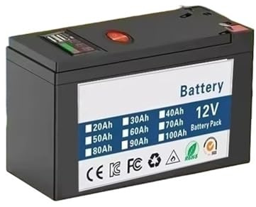 MDFCJHS 12V15-30Ah Lithium-Batterie Pack Ist Geeignet for Spray Trolley Kinder Elektrische Auto Batterie(12v 20Ah)