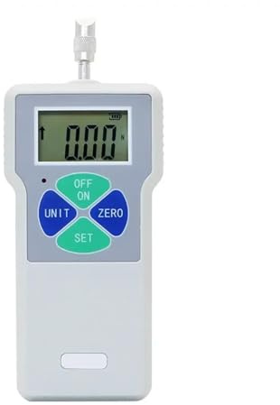 Misuratore di forza digitale a spinta e trazione, dinamometro portatile 100N/200N/300N/500N for prove distruttive di trazione e compressione in laboratorio Basso errore, alta sensibilità(100N)