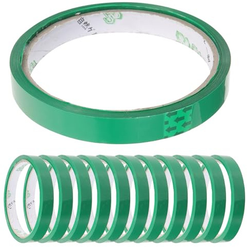 TOYZFRIENDY 24 rouleaux Ruban Adhésif Transparent pour Emballage de Sacs PE pour Sceller Sacs de Légumes et Congélateur Ruban Emballage Résistant pour Supermarché et Stockage Alimentaire