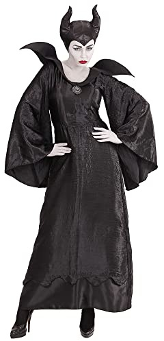 W WIDMANN MILANO Party Fashion - Disfraz Malefizia, vestido, hada oscura, bruja, cuento de hadas, disfraces de carnaval, Halloween