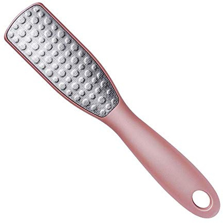 Fußdatei Hornhautentferner für Pediküre, Doppelte Seitliche Edelstahl Fuß Raspel, Füße Knacken Beschneidung/Harte Raue Haut/Maisschaber für Nass- und Trockenfüße